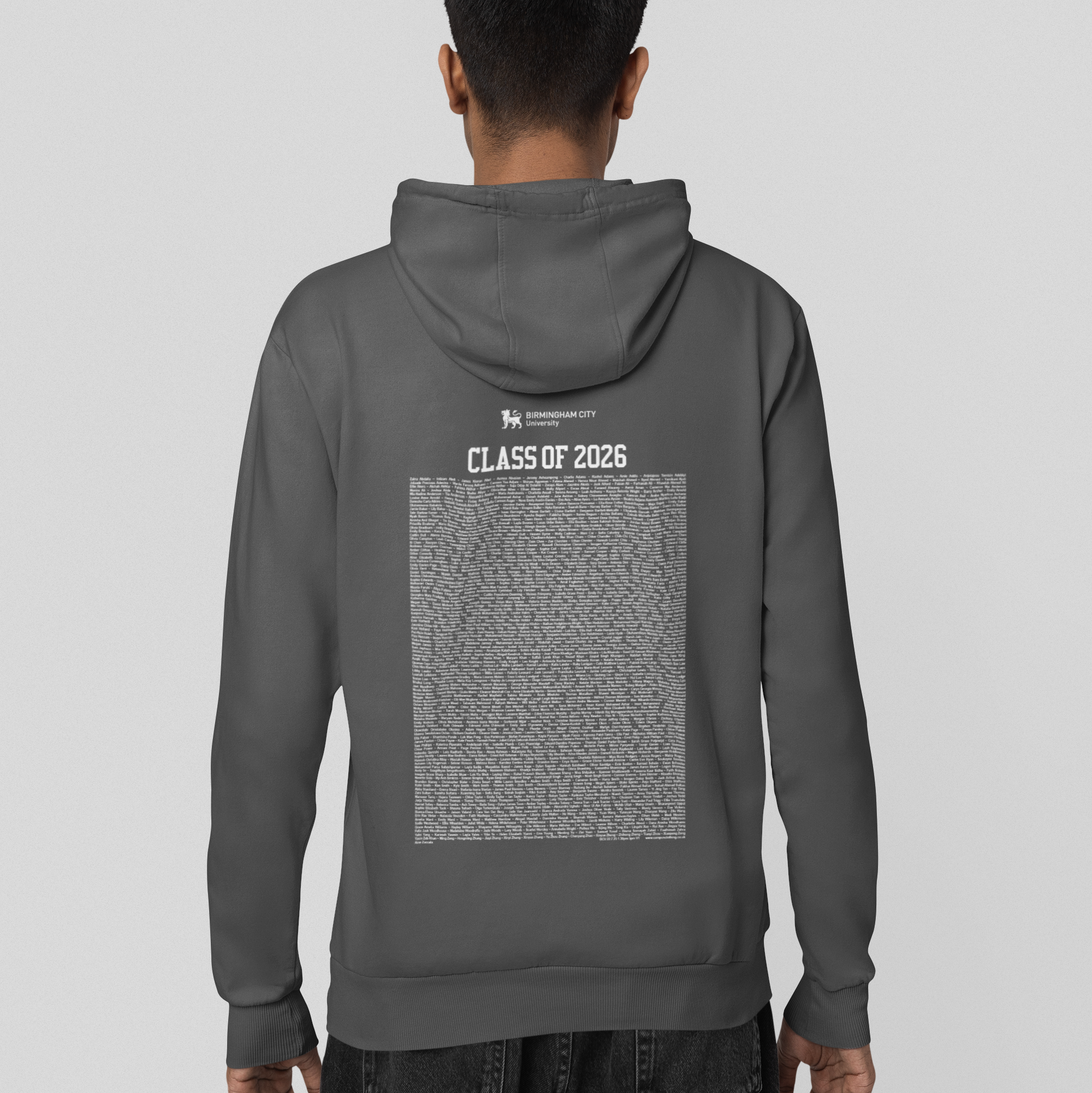 Birmingham City University - Graduation Names-list - Hoodie
