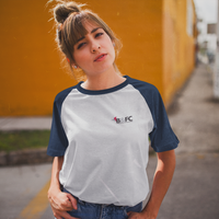 Blackpool & The Fylde College - Graduation Names-list - Regular Fit Baseball T-shirt