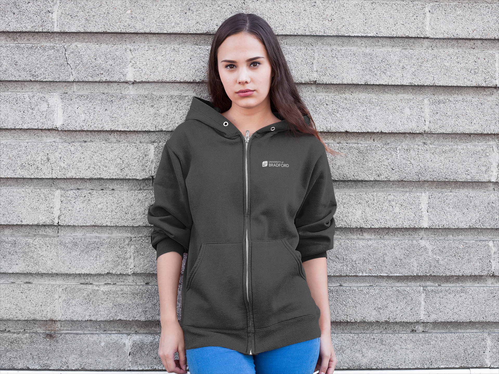 University of Bradford - Graduation Names-list - Zip Hoodie