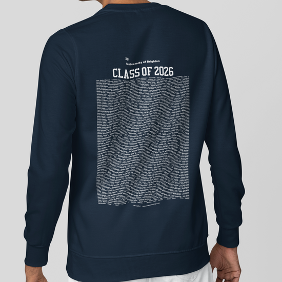 University of Brighton - Graduation Names-list - Organic Sweatshirt