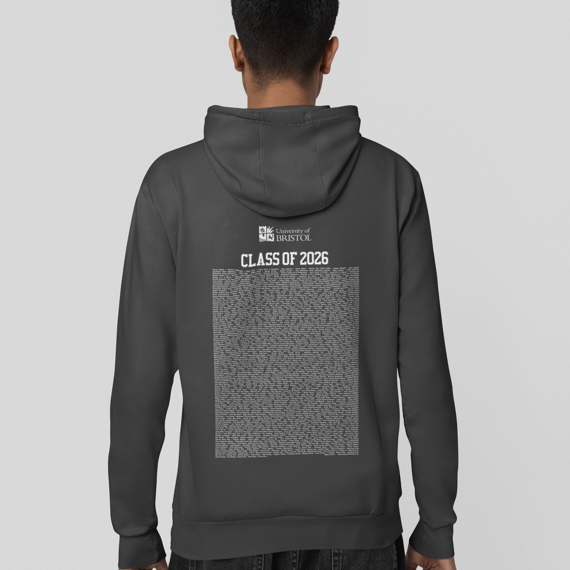 University of Bristol - Graduation Names-list - Hoodie