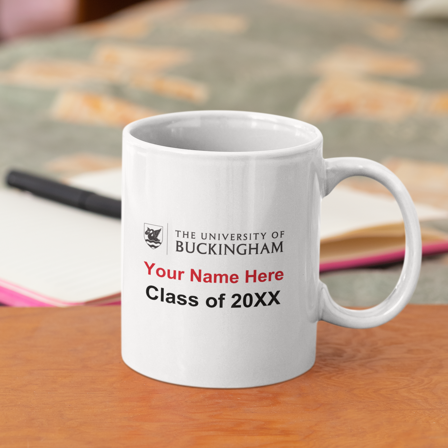 University of Buckingham - Personalised Graduation Mug