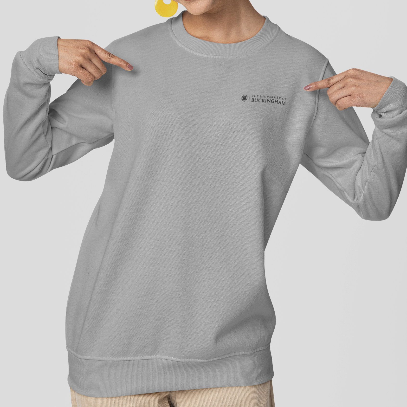 University of Buckingham - Graduation Names-list - Organic Sweatshirt