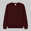 Maroon sweatshirt on a white background