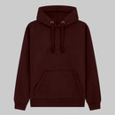 Maroon hoodie on a white background