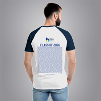 City College Norwich - Graduation Names-list - Regular Fit Baseball T-shirt