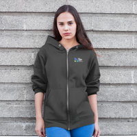 City College Norwich - Graduation Names-list - Zip Hoodie