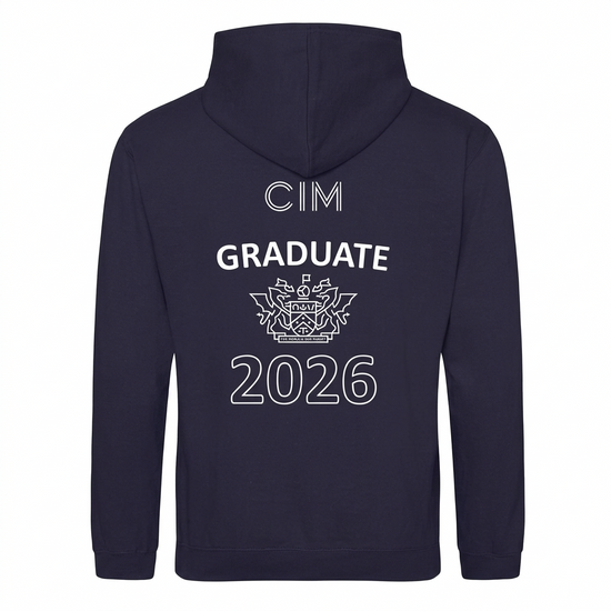 Chartered Institute of Marketing - 'GRADUATE' or 'CHARTERED MARKETER' - Hoodie