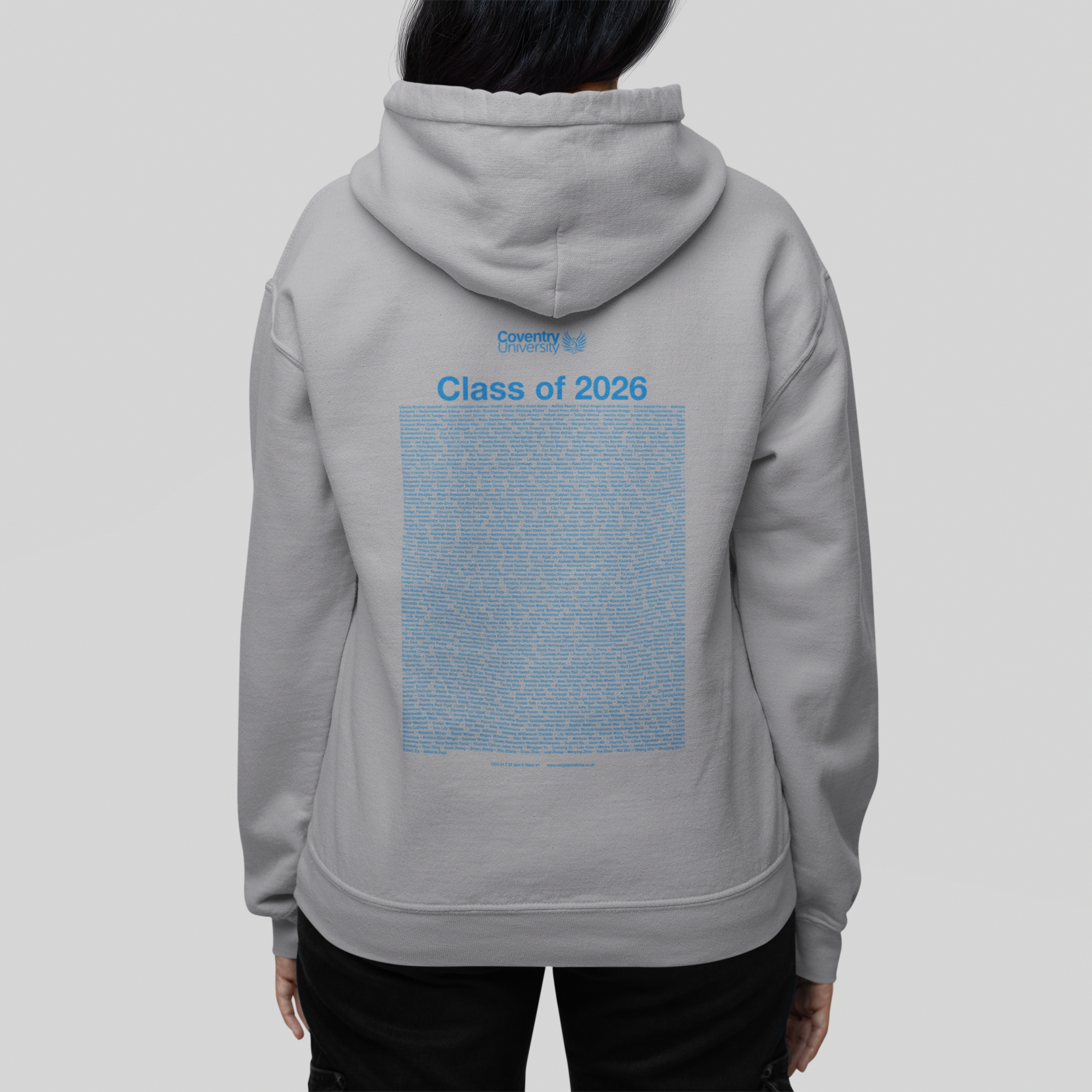 Coventry University - Graduation Names-list - Hoodie