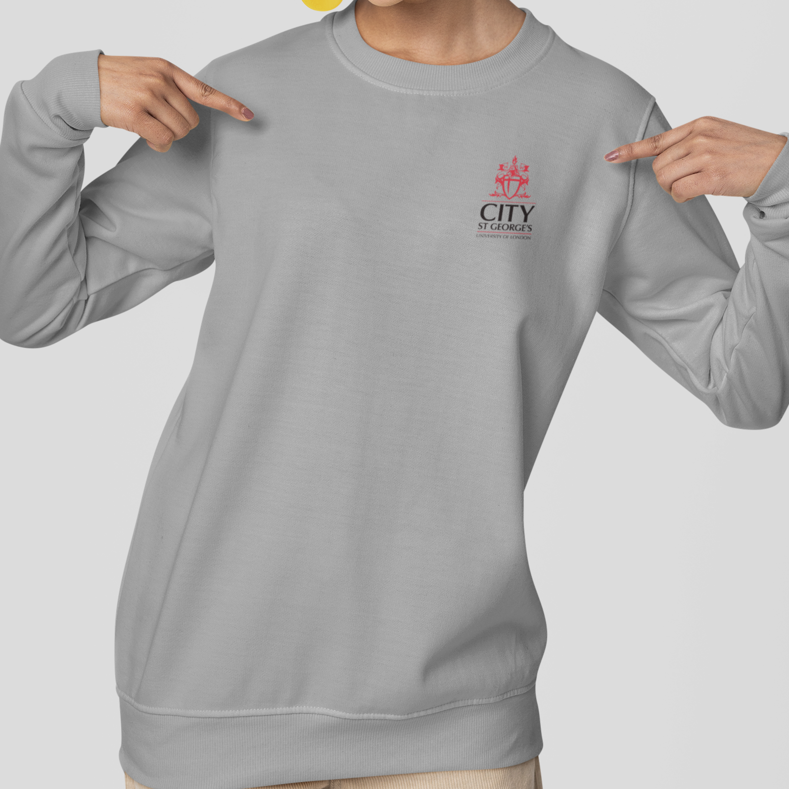 City St George's, University of London - Graduation Names-list - Organic Sweatshirt