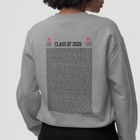 City St George's, University of London - Graduation Names-list - Organic Sweatshirt