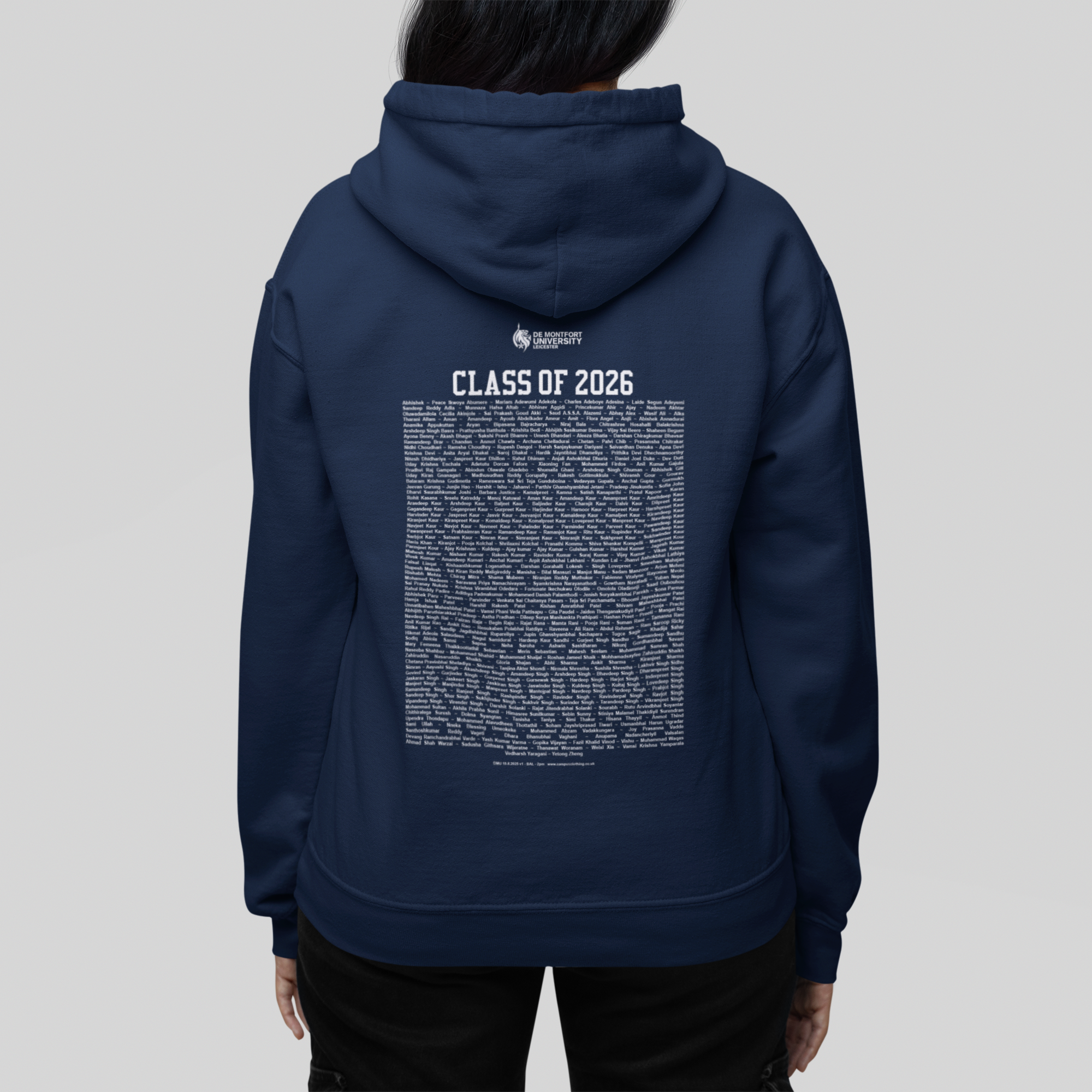 De Montfort University - Keepsake Package - Graduation Hoodie, Bear & Tote Bag