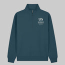 Navy blue sweatshirt with 'University of Sussex' logo on a white background