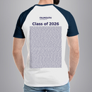 Falmouth University - Graduation Names-list - Regular Fit Baseball T-shirt