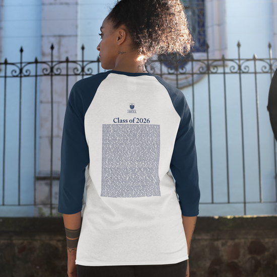 University of Hull - Graduation Names-list - Fitted Baseball T-shirt