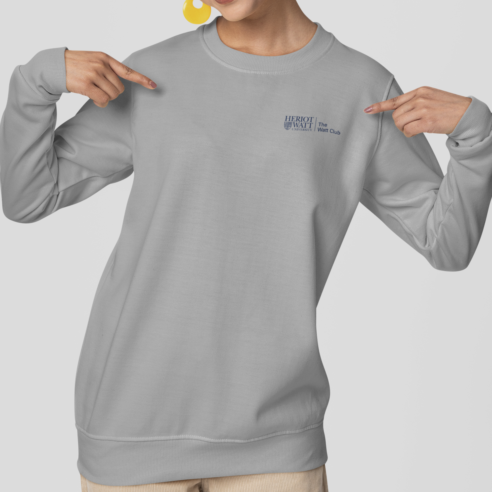 Heriot-Watt University - Graduation Names-list - Organic Sweatshirt