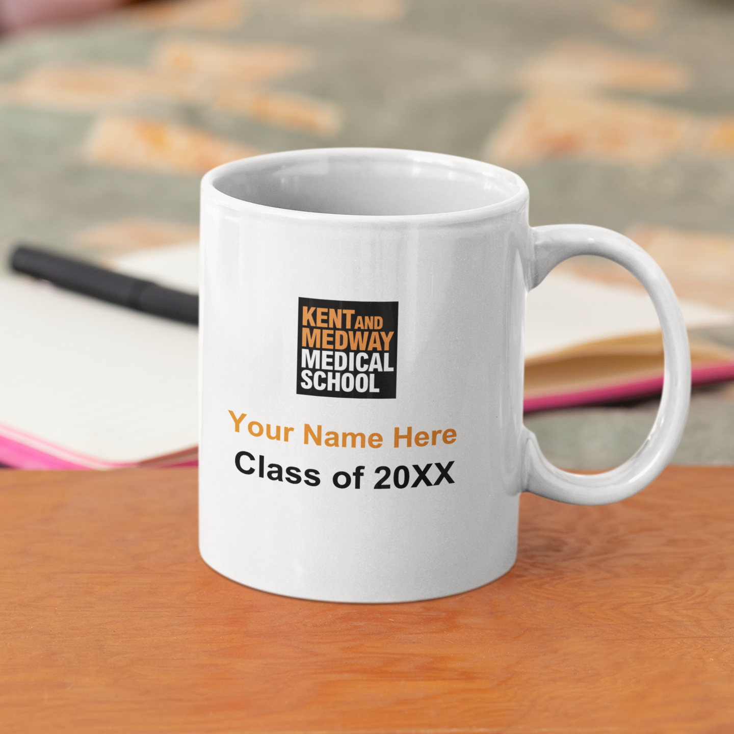 Kent and Medway Medical School (KMMS) - Personalised Graduation Mug