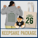 University of Sussex - Keepsake Package - Graduation Hoodie, Bear & Tote Bag