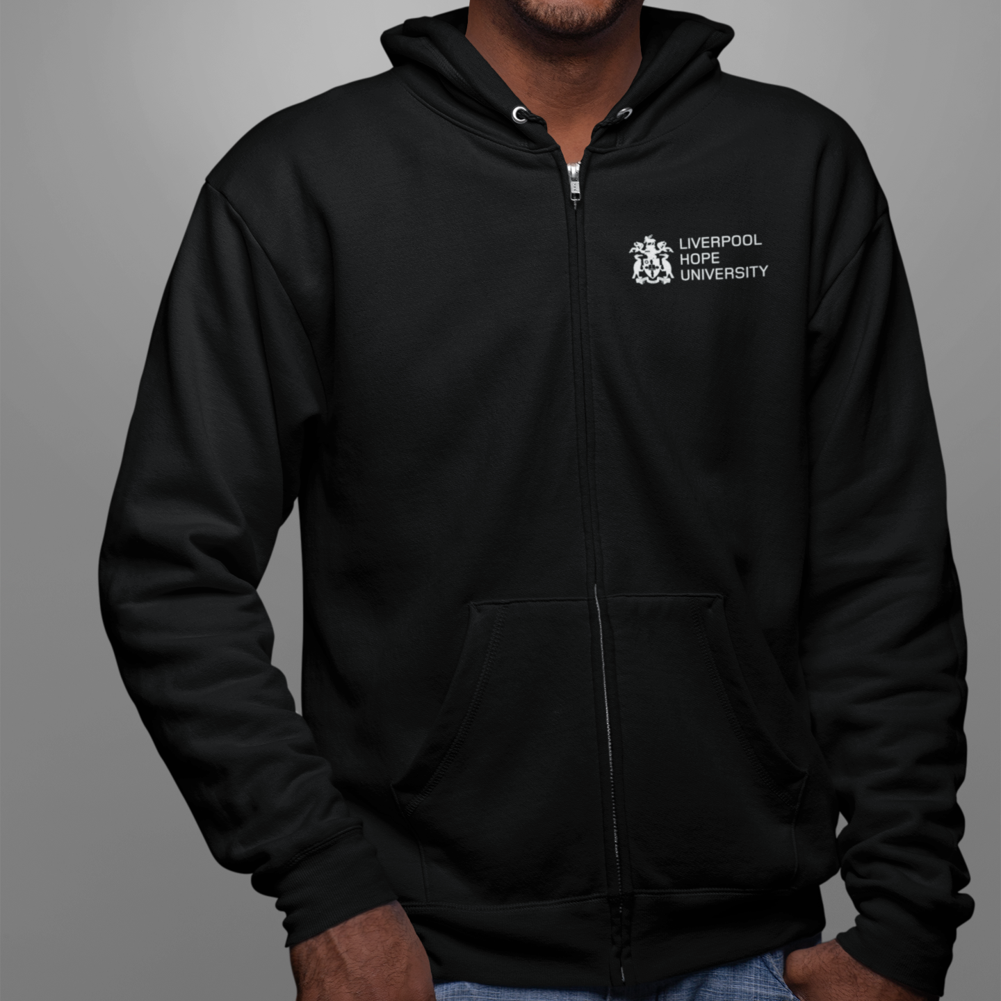 Liverpool Hope University - Graduation Names-list - Zip Hoodie
