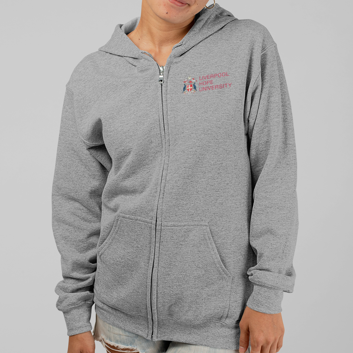 Liverpool Hope University - Graduation Names-list - Zip Hoodie