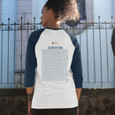 Liverpool Hope University - Graduation Names-list - Fitted Baseball T-shirt