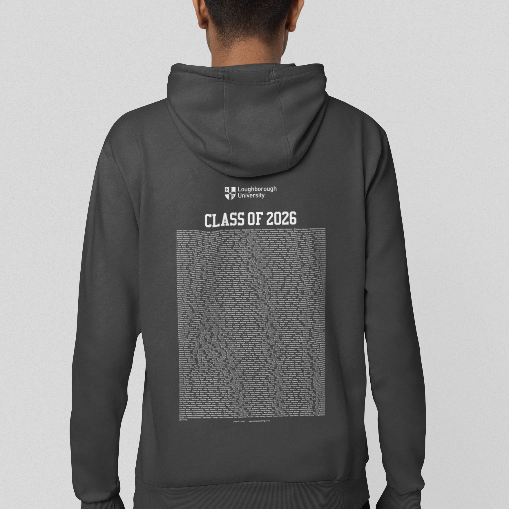 Loughborough University - Graduation Names-list - Hoodie