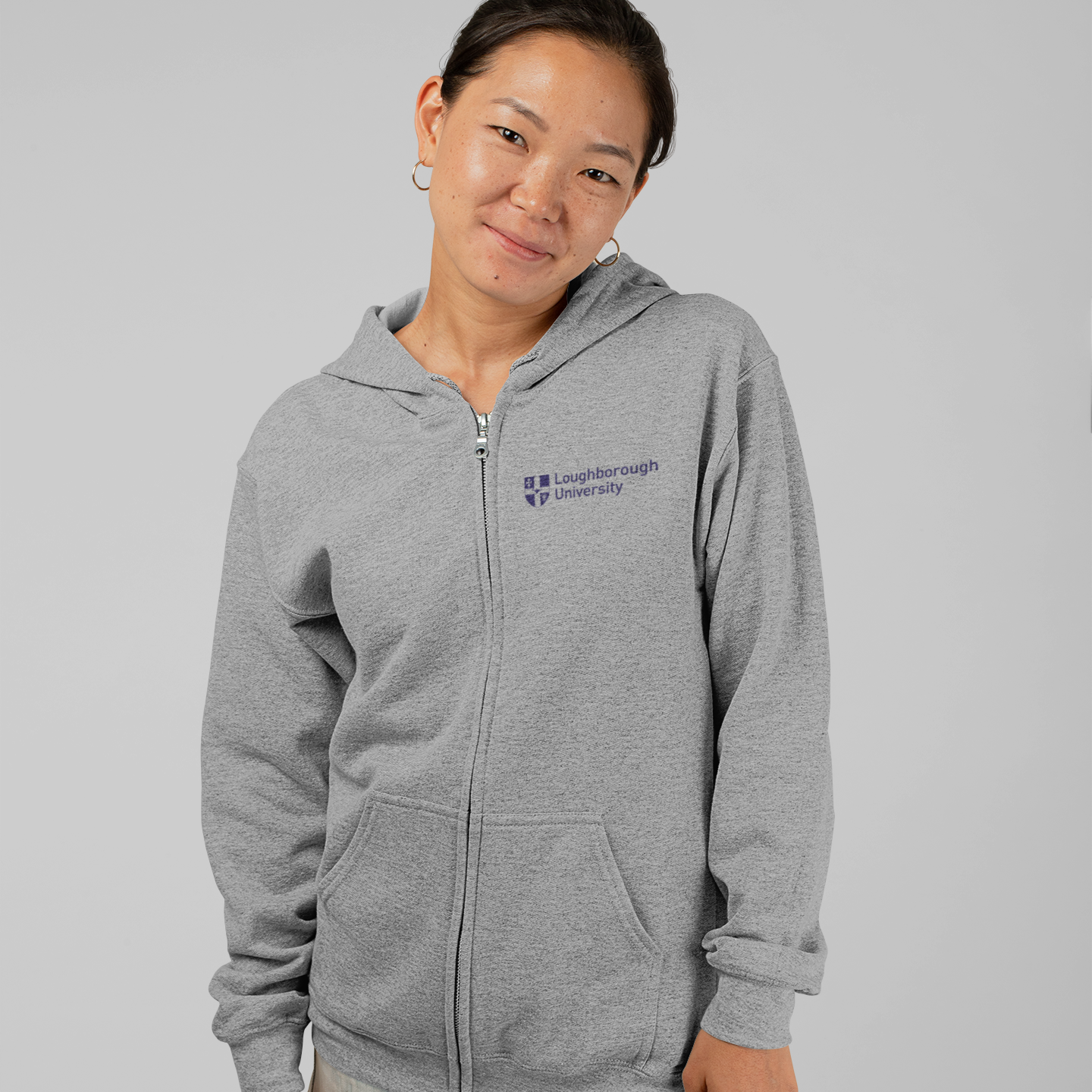 Loughborough University - Graduation Names-list - Zip Hoodie
