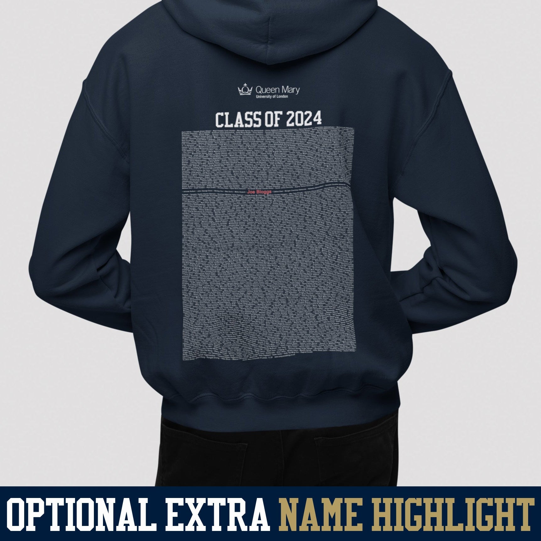 Graduation Names List Hoodie