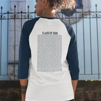 University of Nottingham - Graduation Names-list - Fitted Baseball T-shirt