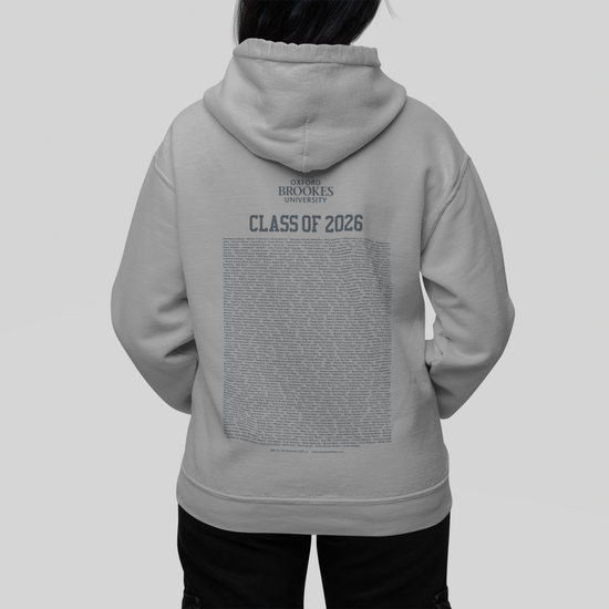 Oxford Brookes University - Graduation Names-list - Hoodie