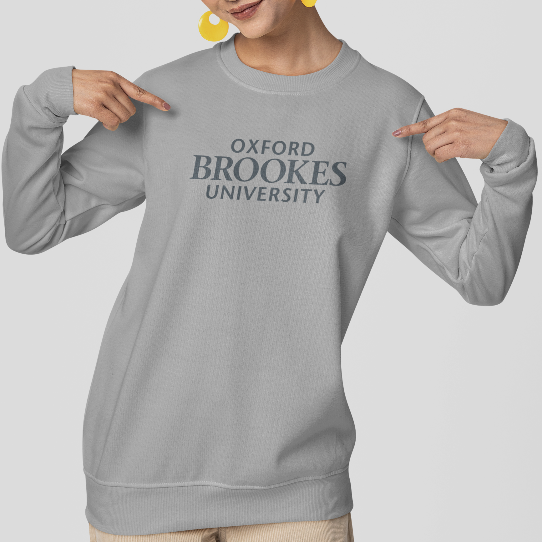 Oxford Brookes University - Graduation Names-list - Organic Sweatshirt