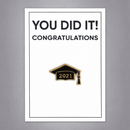 Graduation Pin Badge