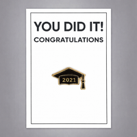 Graduation Pin Badge