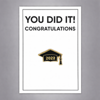 Graduation Pin Badge