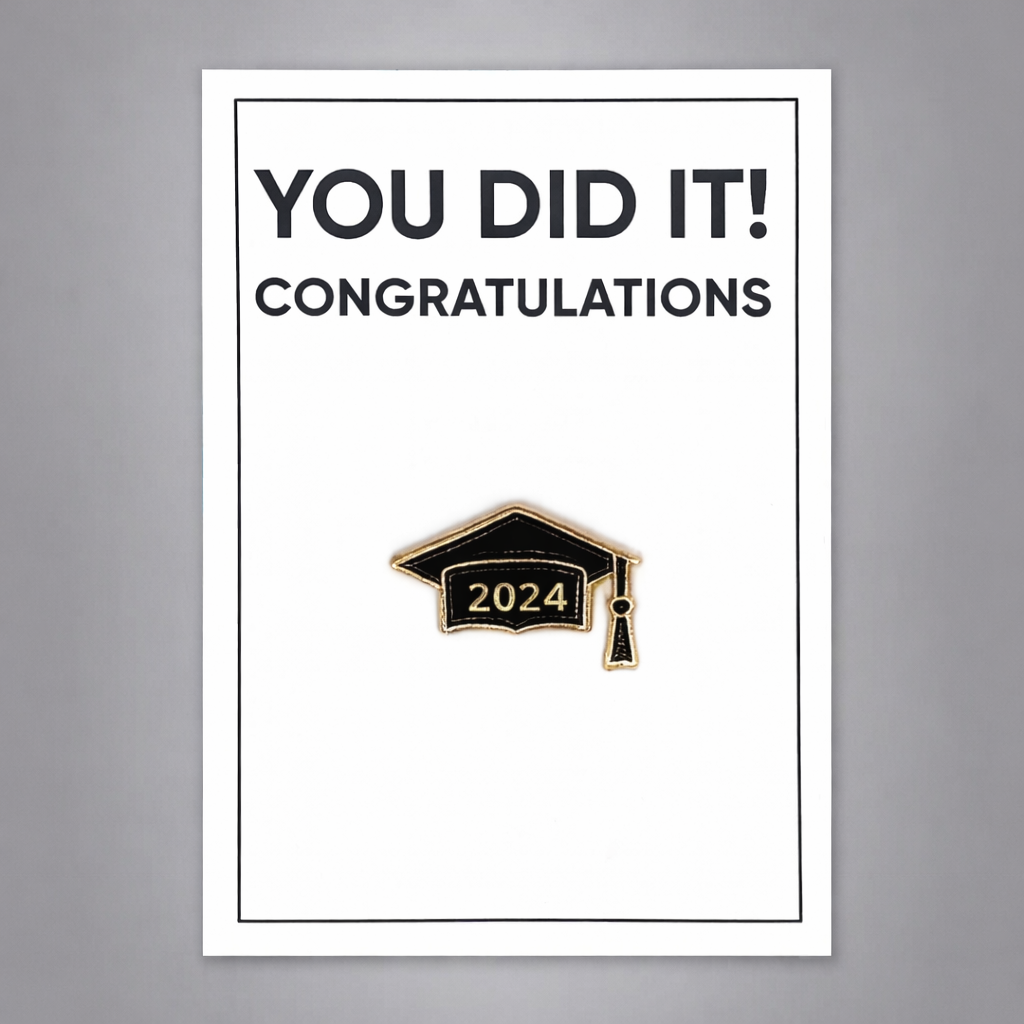 Graduation Pin Badge