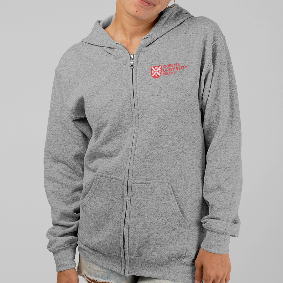 Queen's University Belfast - Graduation Names-list - Zip Hoodie