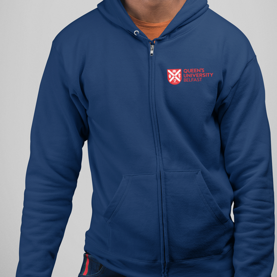 Queen's University Belfast - Graduation Names-list - Zip Hoodie