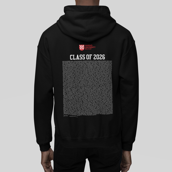 Queen's University Belfast - Keepsake Package - Graduation Hoodie, Bear & Tote Bag