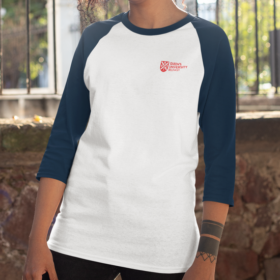 Queen's University Belfast - Graduation Names-list - Fitted Baseball T-shirt