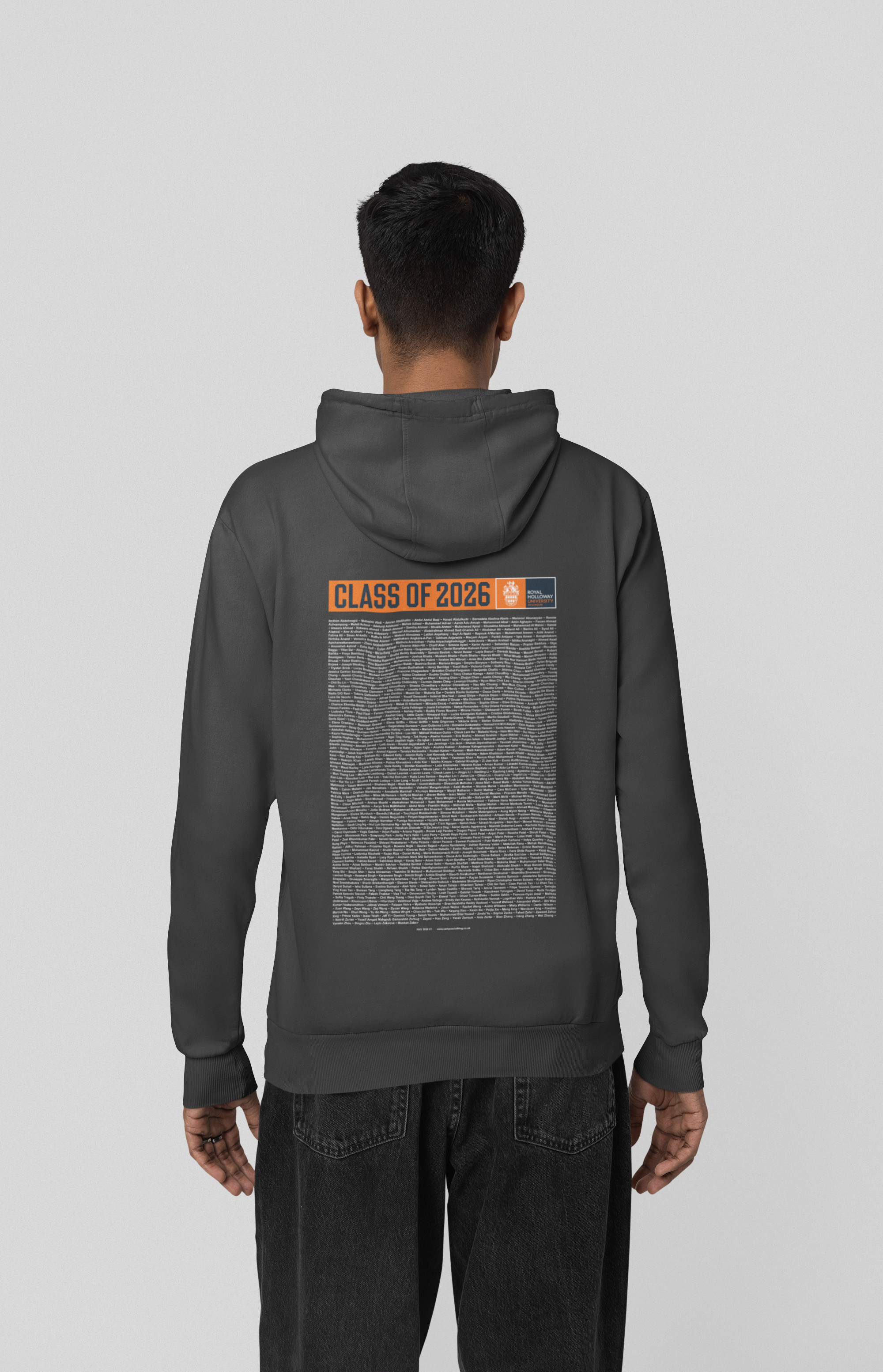 Royal Holloway University of London - Keepsake Package - Graduation Hoodie, Bear & Tote Bag
