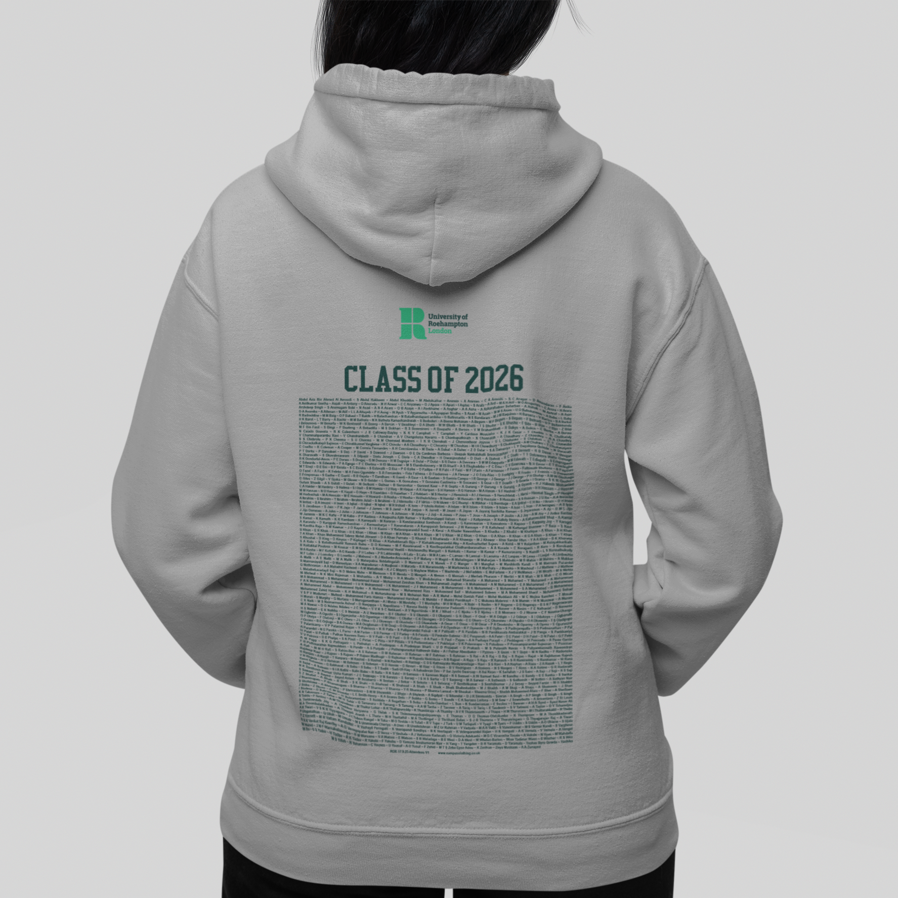 University of Roehampton London - Keepsake Package - Graduation Hoodie, Bear & Tote Bag