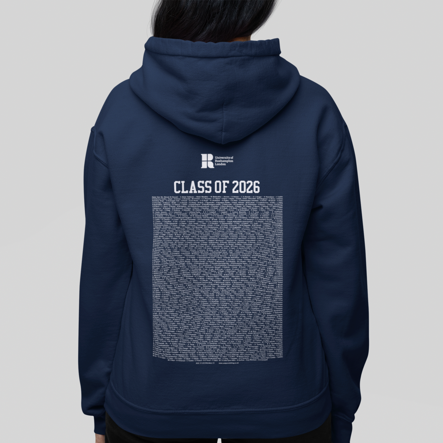 University of Roehampton London - Keepsake Package - Graduation Hoodie, Bear & Tote Bag