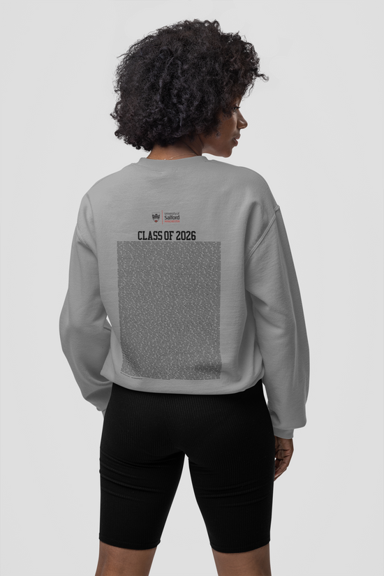 University of Salford - Graduation Names-list - Organic Sweatshirt