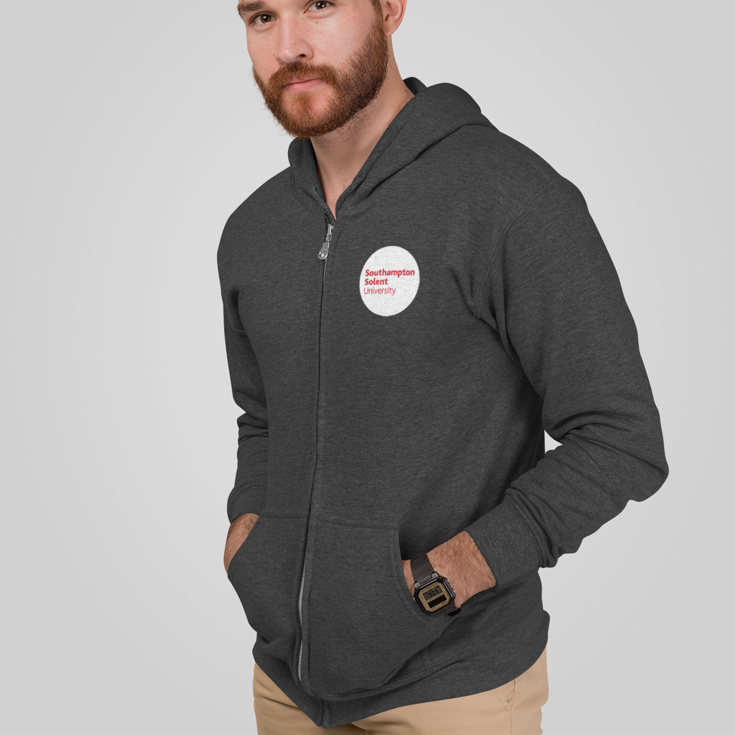Southampton Solent University - Graduation Names-list - Zip Hoodie