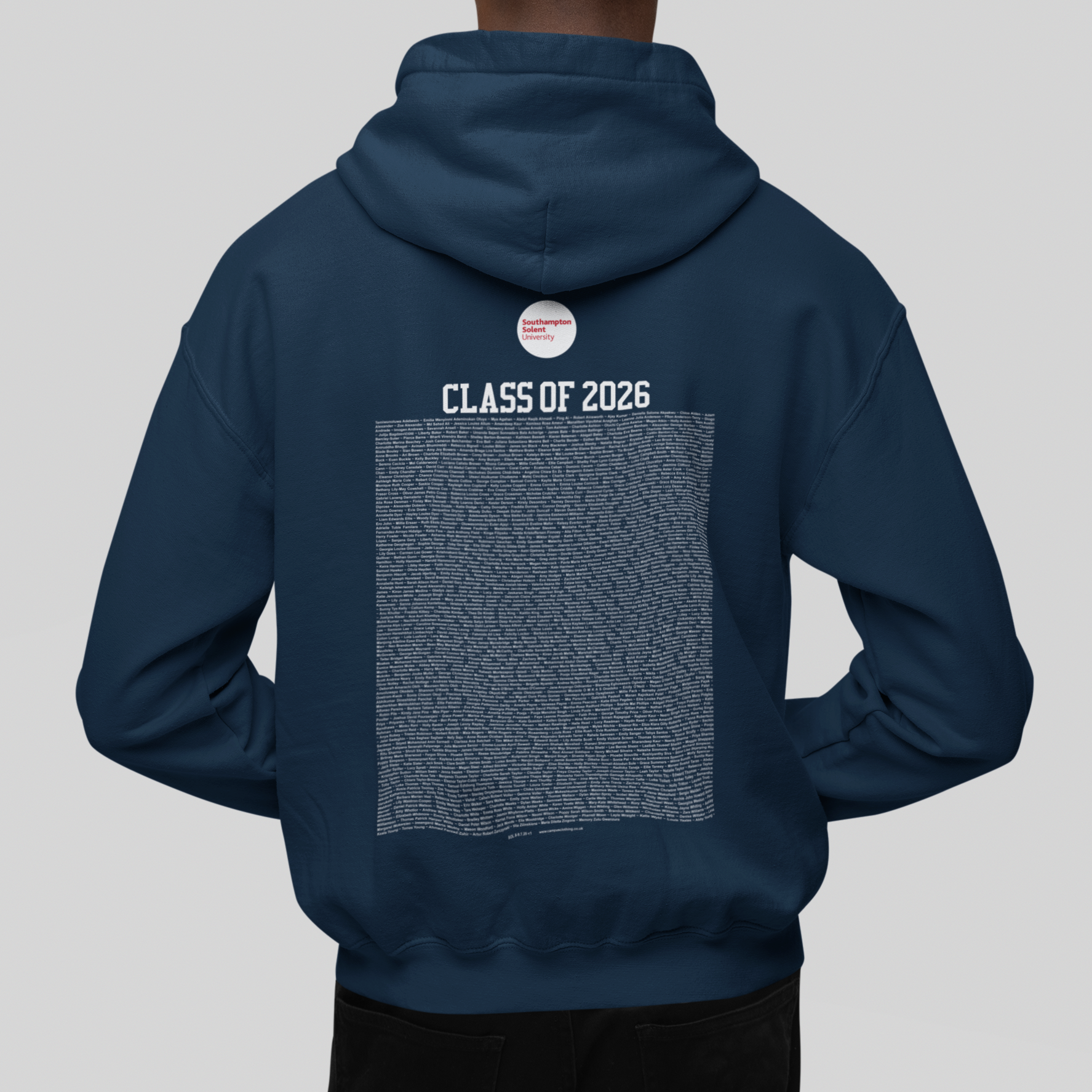 Southampton Solent University - Keepsake Package - Graduation Hoodie, Bear & Tote Bag