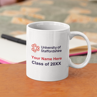 University of Staffordshire - Personalised Graduation Mug