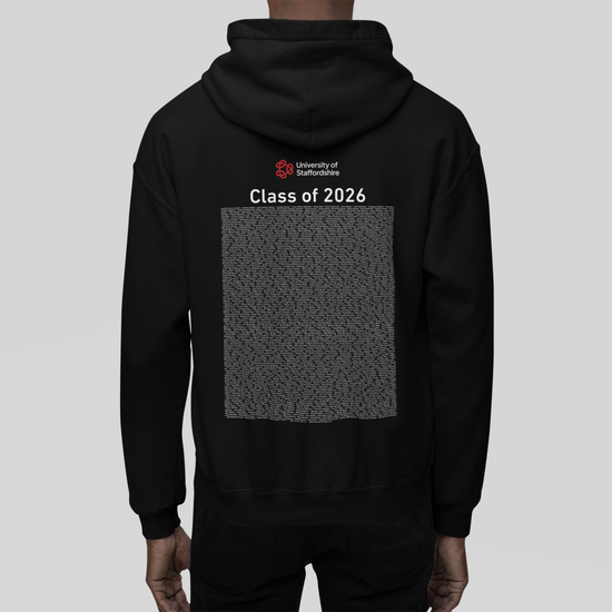 University of Staffordshire - Graduation Names-list - Hoodie