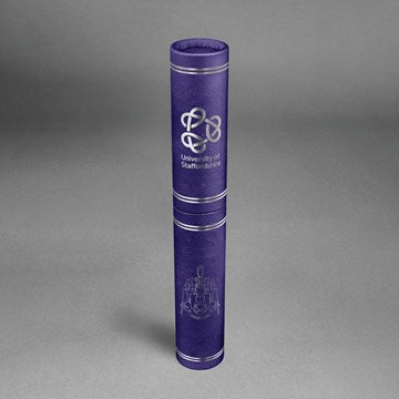University of Staffordshire - Graduation Scroll Holder