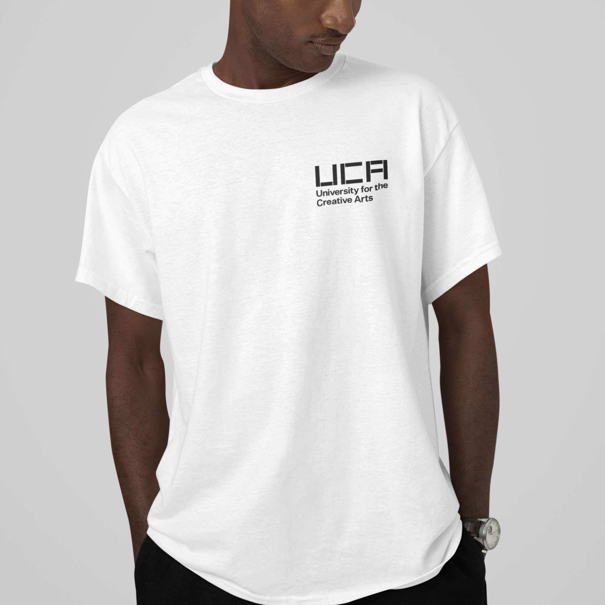 University for the Creative Arts - Front Logo - Regular Fit Unisex T-shirt