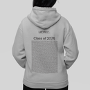 University for the Creative Arts - Graduation Names-list - Zip Hoodie